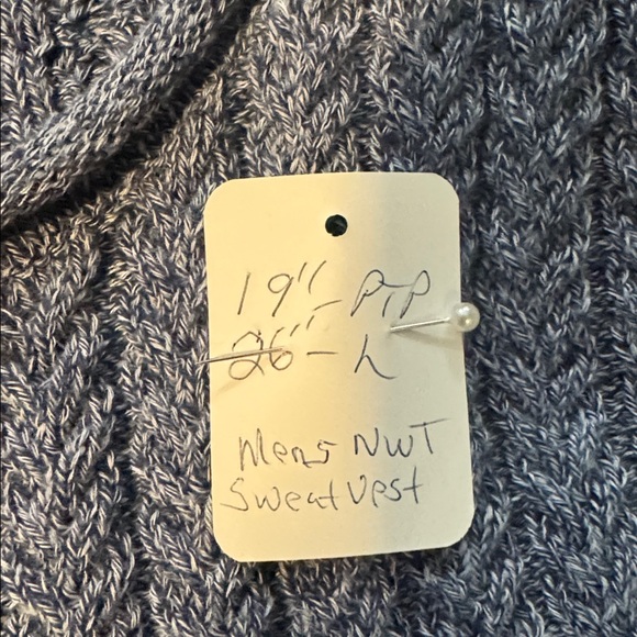 Nautica Jeans Men’s Sweater Vest XL | Laguna Beach Knit | New With Tags - Picture 8 of 8